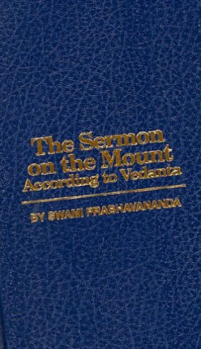 Beispielbild fr The Sermon on the Mount According to Vedanta zum Verkauf von Ergodebooks
