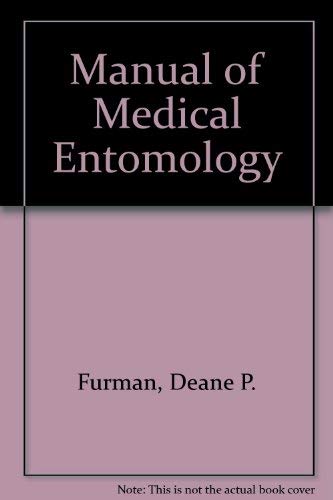 9780874841459: Manual of Medical Entomology