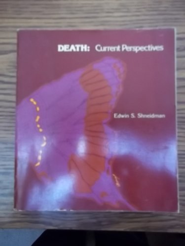 9780874845082: Death: Current perspectives