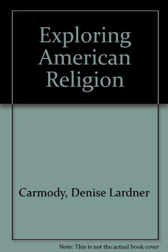 Stock image for Exploring American Religion for sale by Clausen Books, RMABA