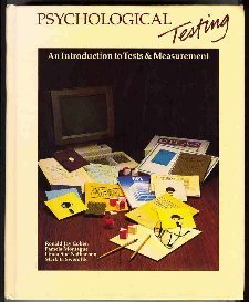 Imagen de archivo de Psychological Testing: An Introduction to Tests & Measurement a la venta por Bingo Used Books