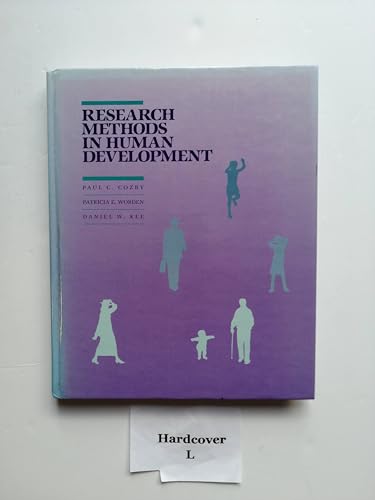 Stock image for Research Methods in Human Development for sale by J. Lawton, Booksellers