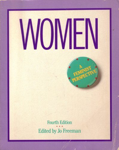 Beispielbild fr Women: A Feminist Perspective zum Verkauf von Ergodebooks