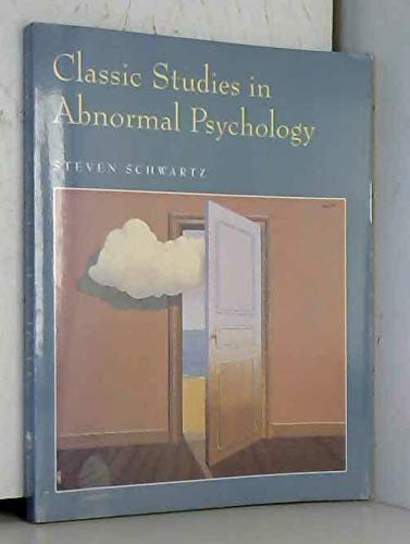 Beispielbild fr Classic Studies In Abnormal Psychology zum Verkauf von Wonder Book