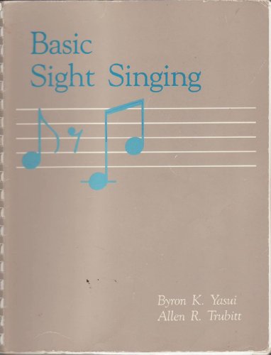 Imagen de archivo de Basic Sight Singing a la venta por Gulf Coast Books