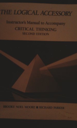 9780874849141: Critical Thinking