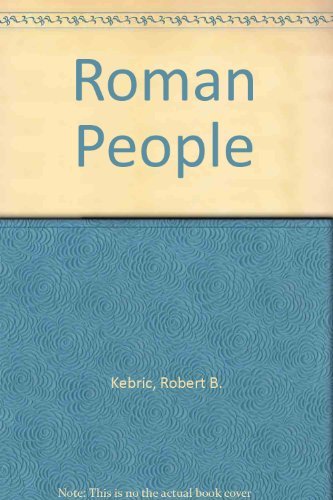 Stock image for Roman People for sale by BookHolders