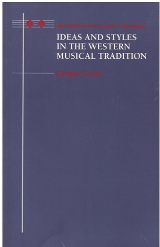 Stock image for Instructor's Resource Guide to Accompany Ideas and Styles in the Western Musical Tradition for sale by Wonder Book