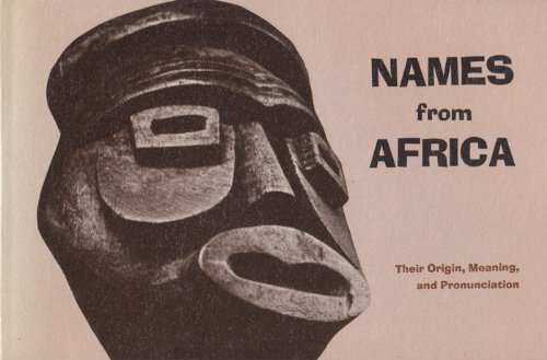 Stock image for Names from Africa for sale by Hawking Books