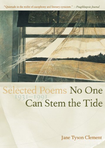 Stock image for No One Can Stem the Tide: Selected Poems 1931-1991 for sale by Bulk Book Warehouse