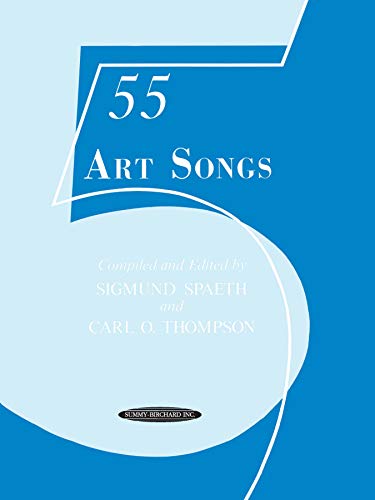 Beispielbild fr 55 Art Songs zum Verkauf von Wonder Book