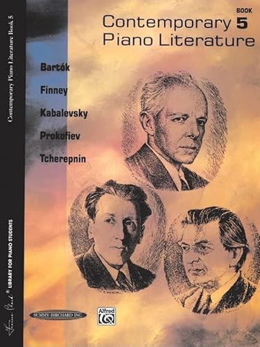 9780874871104: Contemporary Piano Literature, Book 5 (Frances Clark Library for Piano Students)