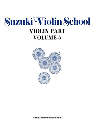 Beispielbild fr Suzuki Violin School, Vol 5 Vol. 5 : Violin Part zum Verkauf von Better World Books