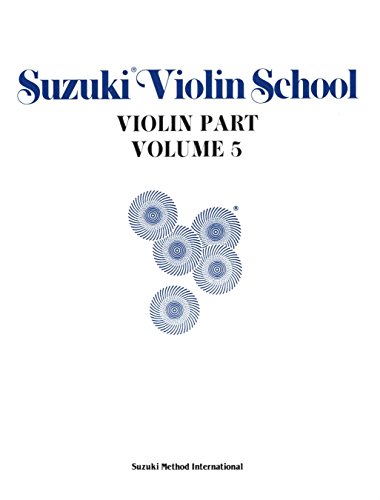 Imagen de archivo de Suzuki Violin School, Vol 5 Vol. 5 : Violin Part a la venta por Better World Books