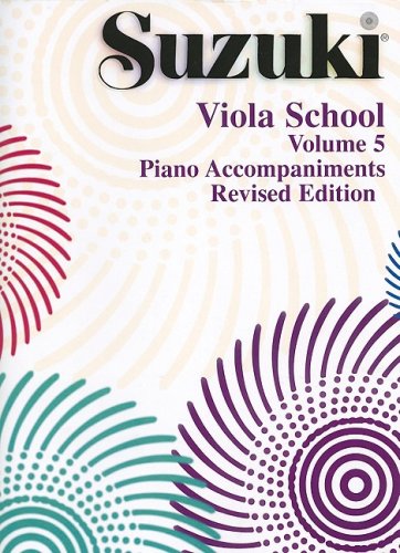 9780874872507: Suzuki Viola School, Volume 5: Piano Accompaniment (The Suzuki Method Core Materials)
