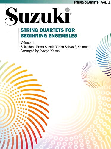 9780874872811: Suzuki String Quartets for Beginning Ensembles: Violin 1 - Violin 2 - Viola - Cello