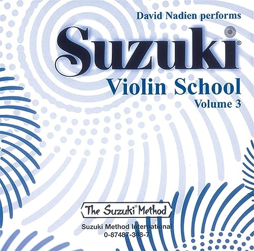 Imagen de archivo de Suzuki Violin School, Volume 3 (CD) (Suzuki Method Core Materials) a la venta por Goodwill Books