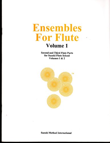 9780874874136: Suzuki Ensembles for Flute 1