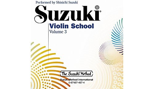 9780874874877: Suzuki Violin School 3 CD