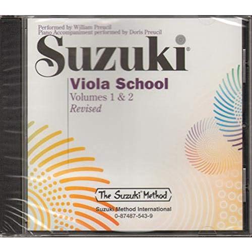 Suzuki Viola School, Volume 1 & 2 (CD) (Suzuki Method) (9780874875430) by Preucil, William