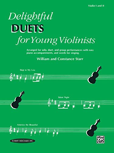 Imagen de archivo de Delightful Duets for Young Violinists a la venta por Revaluation Books