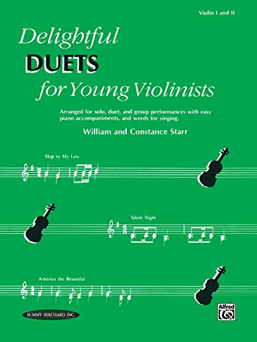9780874876086: Delightful Duets: Violin I and II