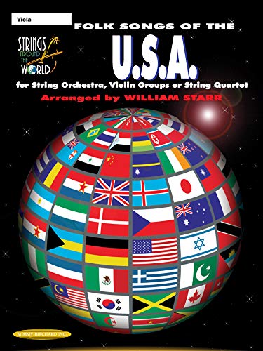 9780874877991: Strings Around the World: Folk Songs of the U.S.A.