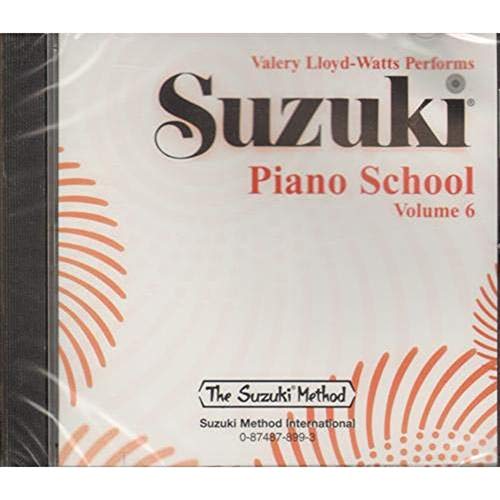 Suzuki Piano School, Vol 6 (9780874878998) by Lloyd-Watts, Valery