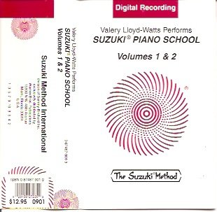Suzuki Piano School, Vol 1 & 2: Cassette (The Suzuki Method Core Materials, Vol 1 & 2) (9780874879018) by Lloyd-Watts, Valery