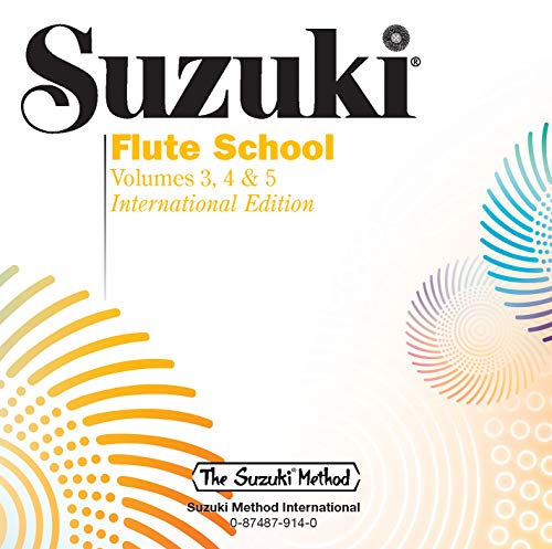 9780874879148: Suzuki flute cd 3, 4 & 5 [Lingua inglese]