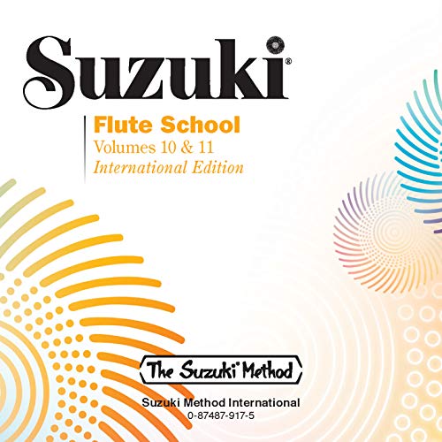 Suzuki Flute School, Vol 10 & 11 (Suzuki Method Core Materials) - Alfred Publishing