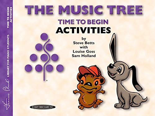 Beispielbild fr The Music Tree Activities Book: Time to Begin (Frances Clark Library for Piano Students) zum Verkauf von Wonder Book