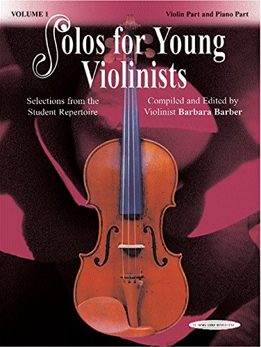 9780874879889: Solos for Young Violinists 1 (vn/pno) --- Violon/Piano - Barber, Barbara --- Alfred Publishing