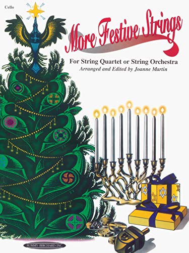 Imagen de archivo de More Festive Strings for String Quartet or String Orchestra : Cello, Part a la venta por Better World Books