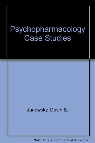 9780874880526: Psychopharmacology case studies