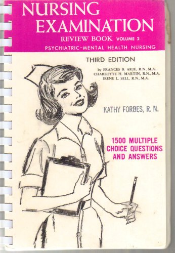 9780874885026: Psychiatric-Mental Health Nursing: 1,500 Multiple Choice Questions and Referenced Answers (Nursing Examination Review Book, Vol. 2)