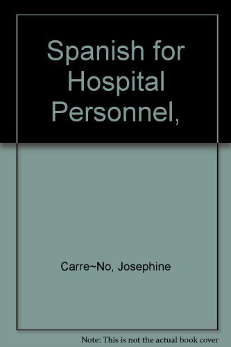 Stock image for Spanish for Hospital Personnel, for sale by Bingo Used Books