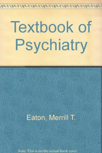 Imagen de archivo de Textbook of Psychiatry a la venta por Better World Books
