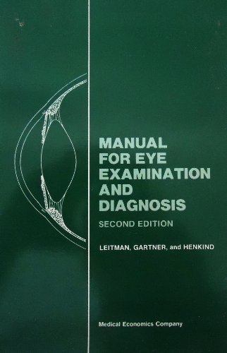 Manual For Eye Examination And Diagnosis