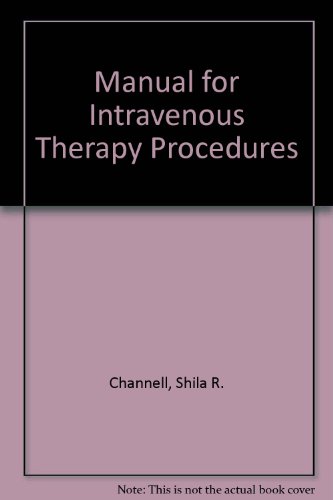 Stock image for Manual IV Therapy Procedures for sale by Better World Books