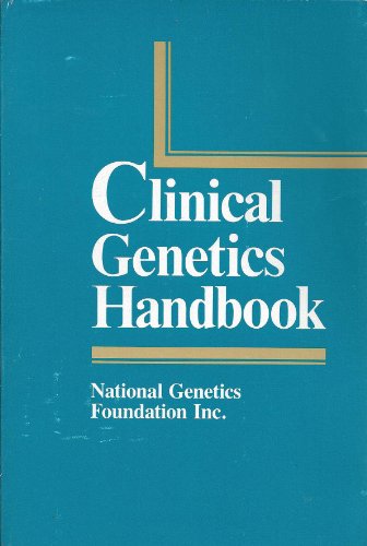 Stock image for Clinical Genetics Handbook for sale by HPB-Red