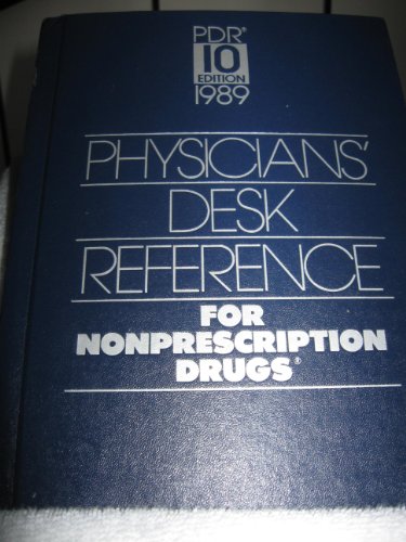Beispielbild fr Physicians' Desk Reference for Nonprescription Drugs (10th Ed.) zum Verkauf von Persephone's Books