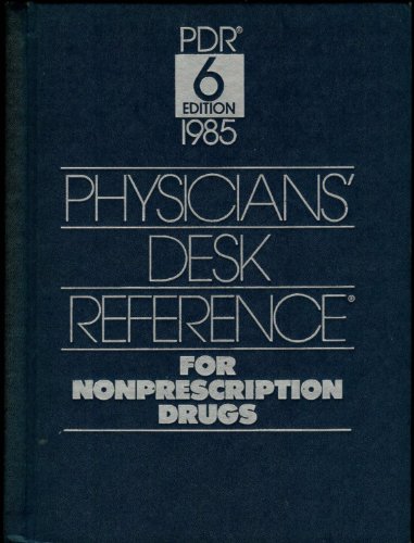 Imagen de archivo de Physicans Desk Reference Non Prescription Durgs a la venta por ThriftBooks-Atlanta