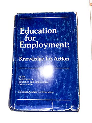 Beispielbild fr Education for Employment zum Verkauf von Better World Books