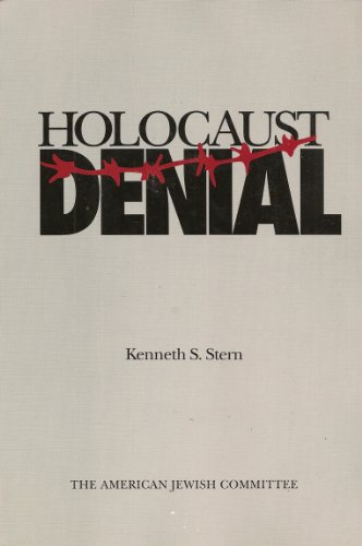 Imagen de archivo de Holocaust Denial a la venta por Better World Books