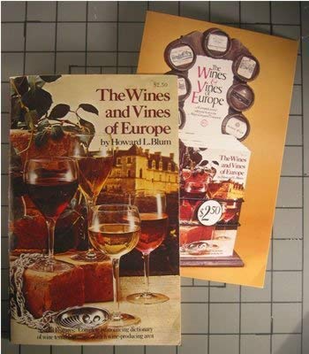 Stock image for The wines and vines of Europe for sale by JR Books