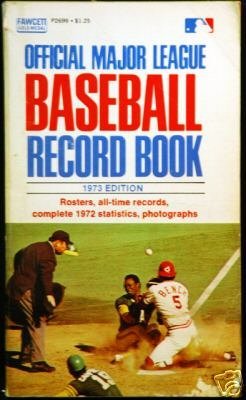 Stock image for 1973 Official Major League Baseball Record Book for sale by JR Books