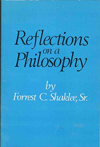 9780875020389: REFLECTIONS ON A PHILOSOPHY