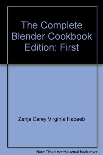 Stock image for The Complete Blender Cookbook Edition: First for sale by WorldofBooks