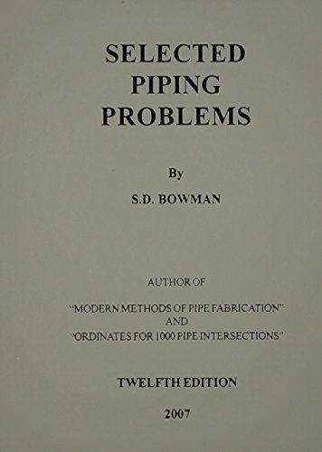 Imagen de archivo de Selected Piping Problems a la venta por Books Unplugged